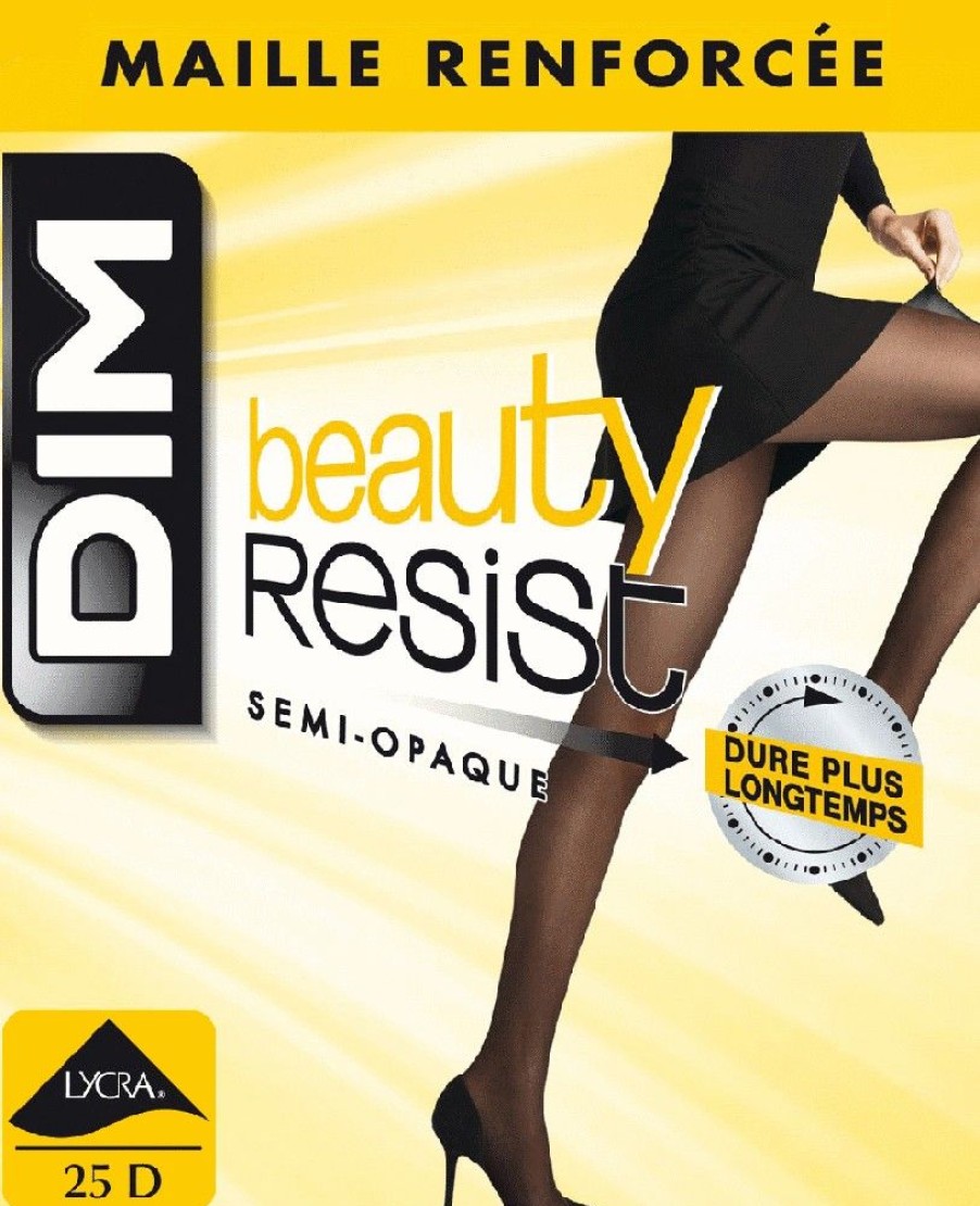 DIM Collant Semi-Opaque Beauty Resist | Ete