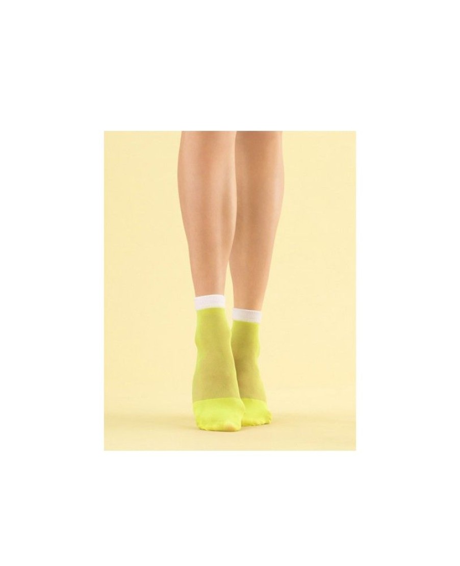 Fiore Socquettes Fantaisie Juicy Lime | Socquettes